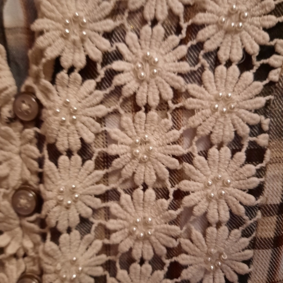 Linda Anderson Love Your Style Blouse Size Medium - Picture 3 of 7